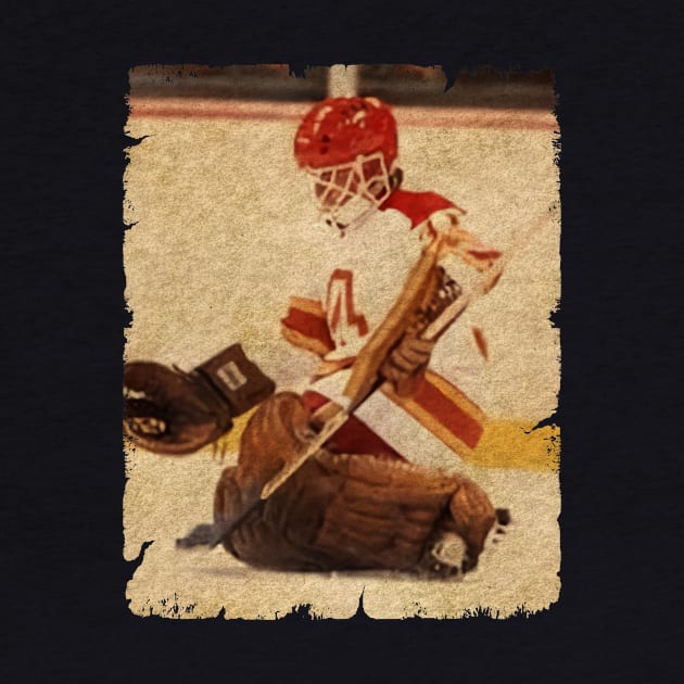 Pat Riggin - Atlanta Calgary Flames, 1981 by Momogi Project